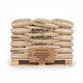 Pellets BURPELLET Certificados ENplus A1 – Saco 15 kg – Palet 70 Sacos (1050 kg)