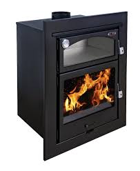INSERTABLE DE LEÑA CON HORNO MODELO ASTON