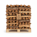 Leña de Encina Seca Premium – Humedad <20% - Palet 875 kg (Leña Islantilla Sl)