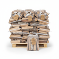 Saco de Leña Seca Mixta – Fácil Encendido (30cm) – Ideal para Estufas / Confort – 950 kg