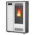 ESTUFA DE PELLETS CANALIZABLE PASILLERA – MODELO MERCEDES 10KW
